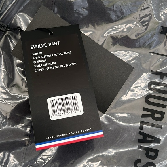 FOURLAPS Women’s Evolve Pant Slim Fit Athlethic‎ Pants - Black Size 10 P - Picture 6 of 10